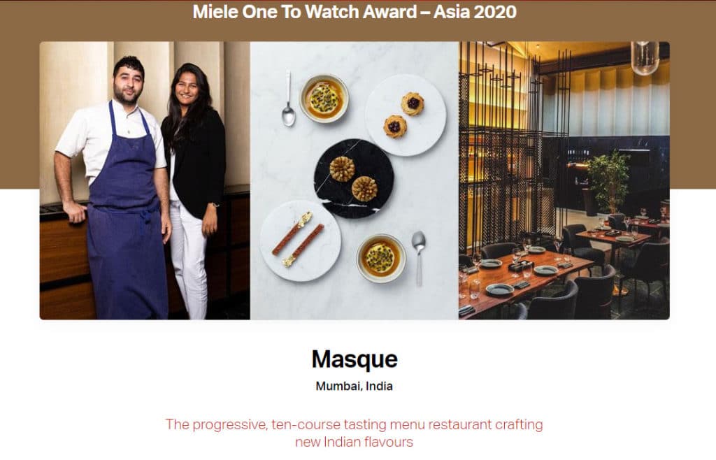 【2020年度最新版】アジアのベストレストラン50「注目のレストラン賞」歴代受賞店
